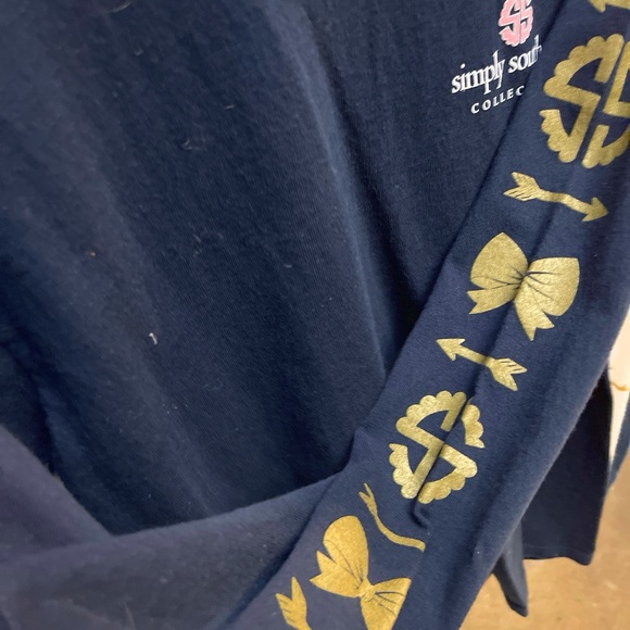 New without tags Love Whoo You Are Long Sleeve Tee by Simply Southern size small - Picture 4 of 6